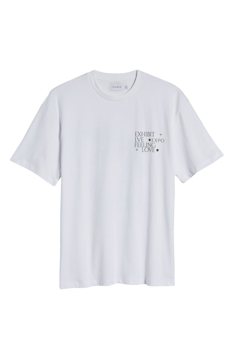 Topman Exhibit Print Men's Graphic Tee, Alternate, color, 