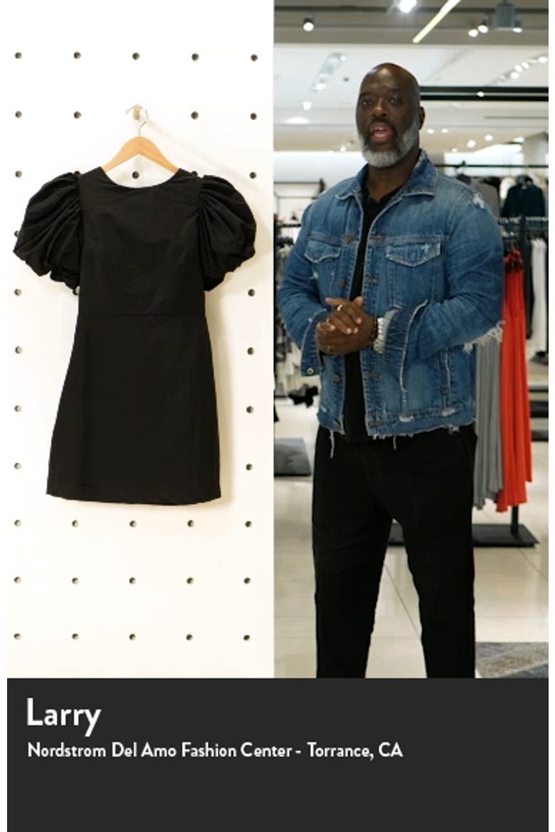 Puff Sleeve Minidress video
