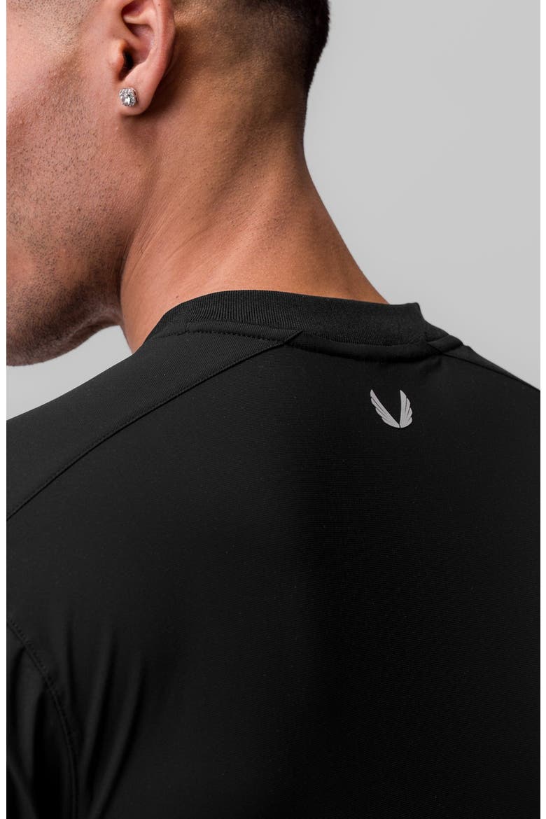 Tetra-Lite Ice Zip Tee, Alternate, color, Black