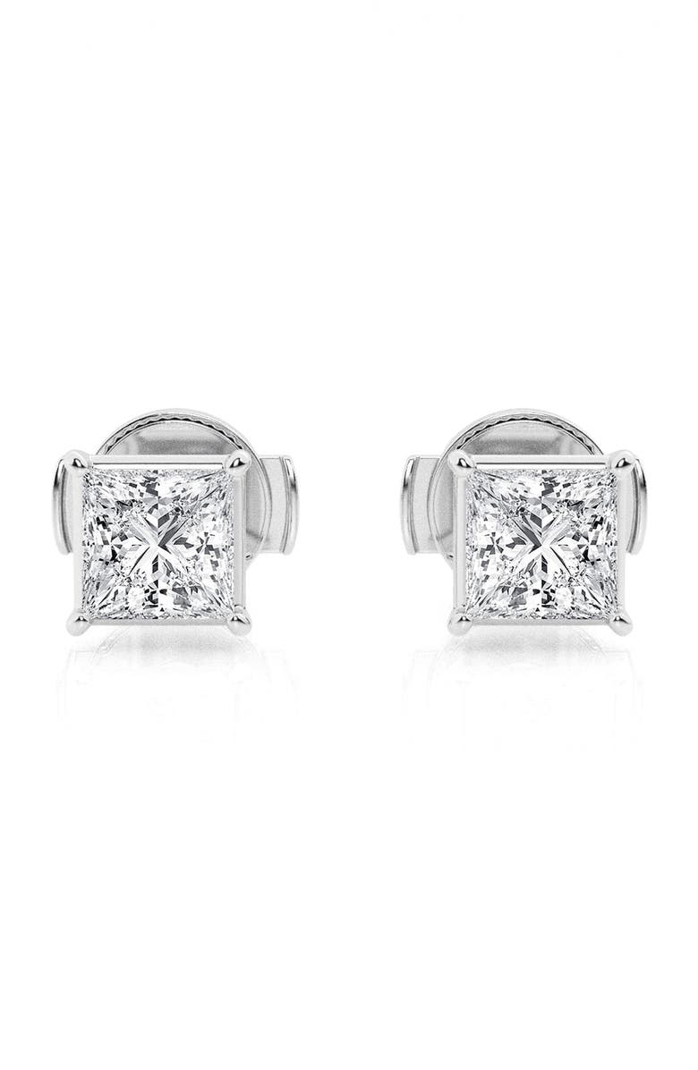 Badgley Mischka Collection 14K Gold Lab Created Diamond Stud Earrings - 1.00ct., Main, color,
