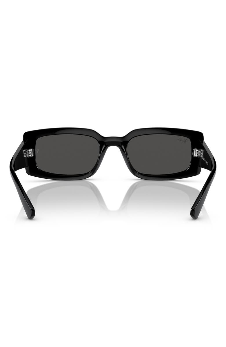 Ray-Ban Kiliane 54mm Pillow Sunglasses, Alternate, color, Black / Dark Grey