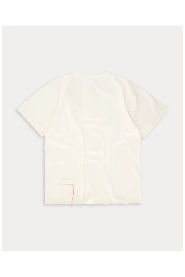 Bliss Cotton Serafino T-shirt, Alternate, color, White