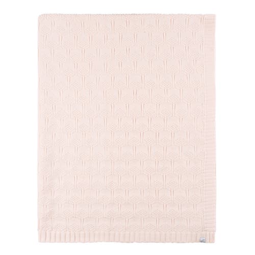 Just Born Sweater Knit Blanket Pink In Pink