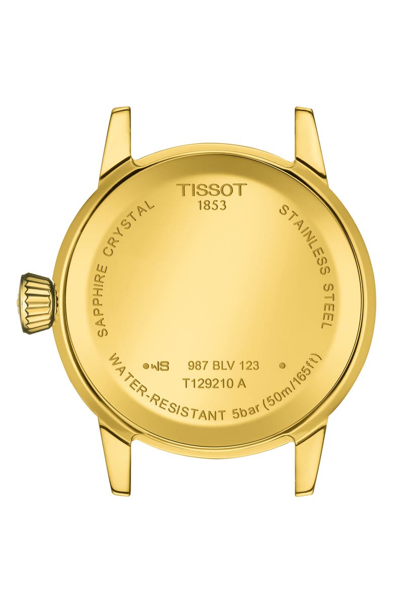 Tissot Classic Dream Bracelet Watch, 28mm, Alternate, color, Ivory