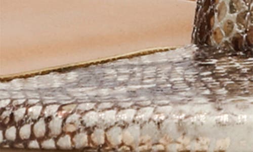 Dolce Vita Dv By Legend Toe Loop Block Heel Sandal In Exotic