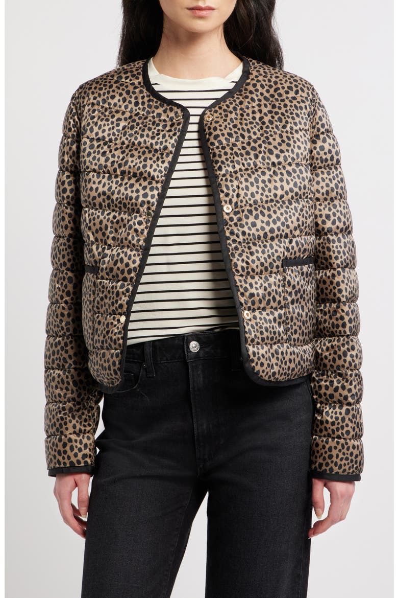 Reversible Quilted Jacket, Alternate, color, BLACK