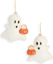 Leith Halloween Glow in the Dark Drop Earrings