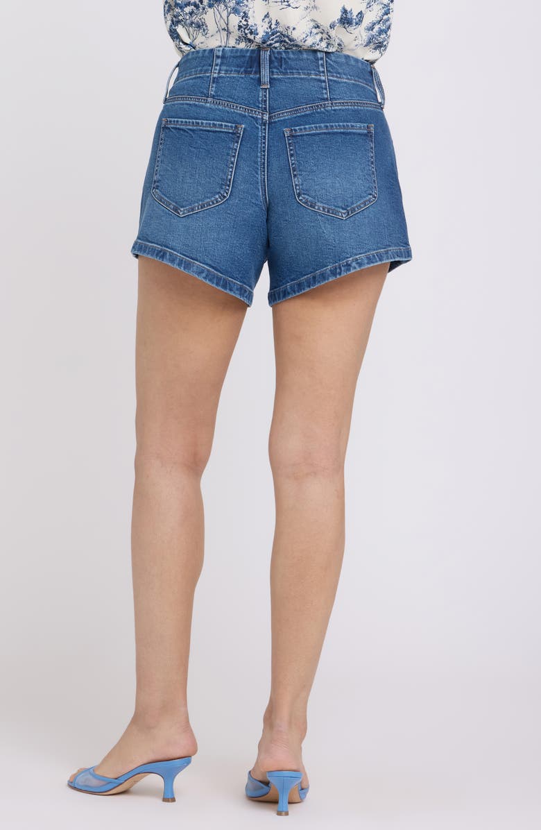 NYDJ Seline Button Tab Denim Shorts, Alternate, color, 