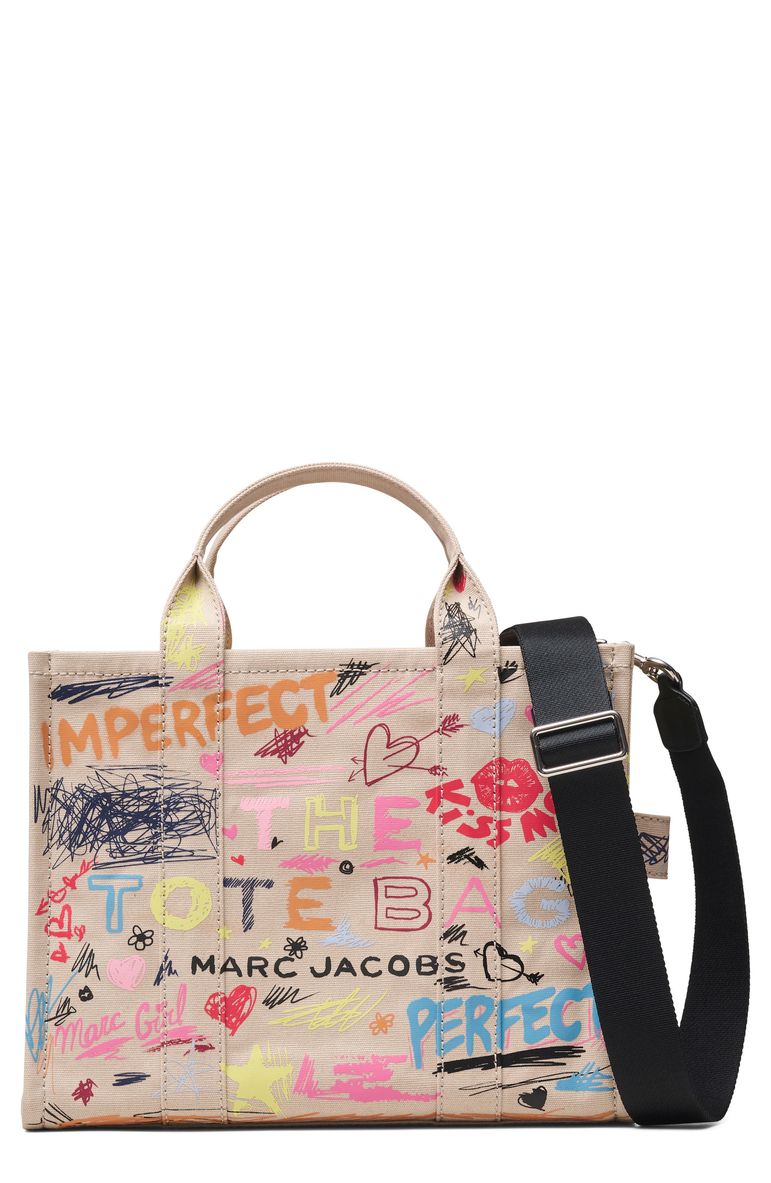 Marc Jacobs The Medium Canvas Tote In Multi