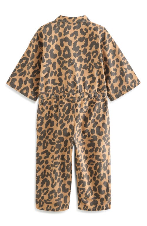 Next Kids' Animal Print Jumpsuit In Leopard
