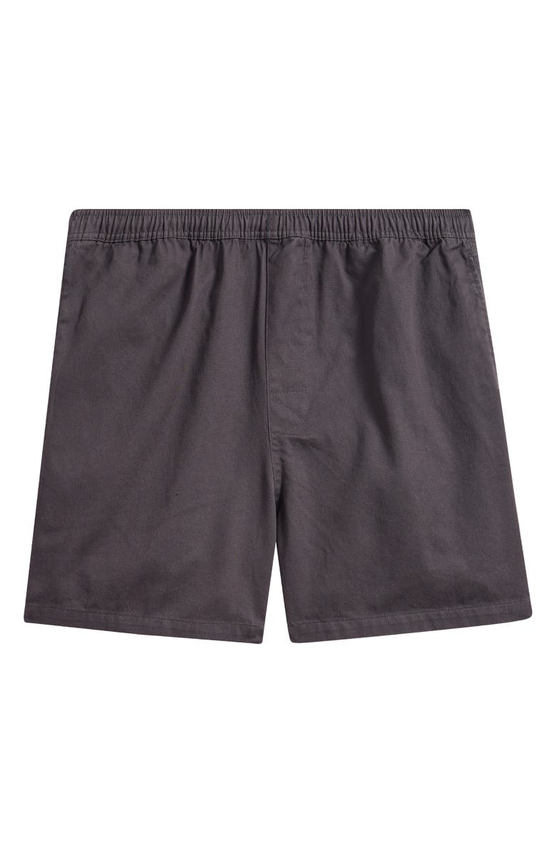 Museum of Peace & Quiet Leisure Cotton Twill Shorts, Main, color, Black