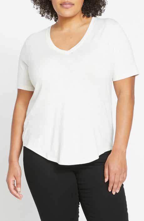 Universal Standard Light as Air V-Rex T-Shirt