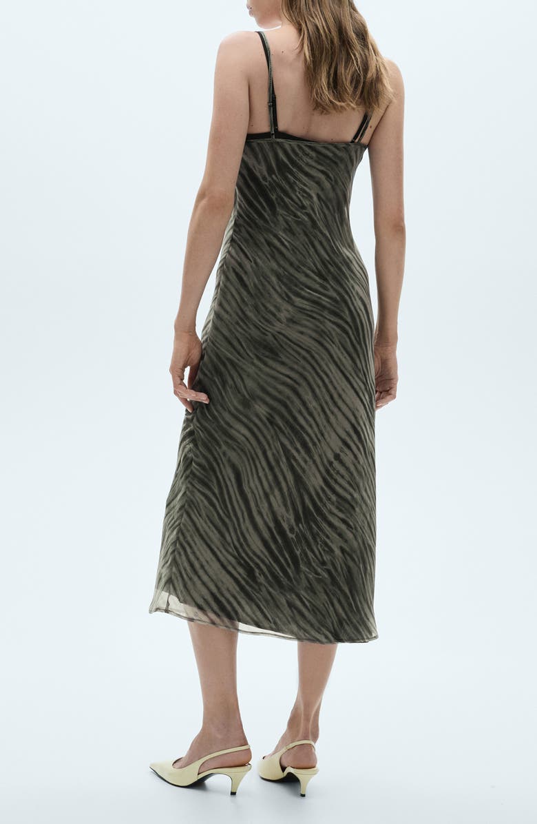 MANGO Print Double Strap Slipdress, Alternate, color,