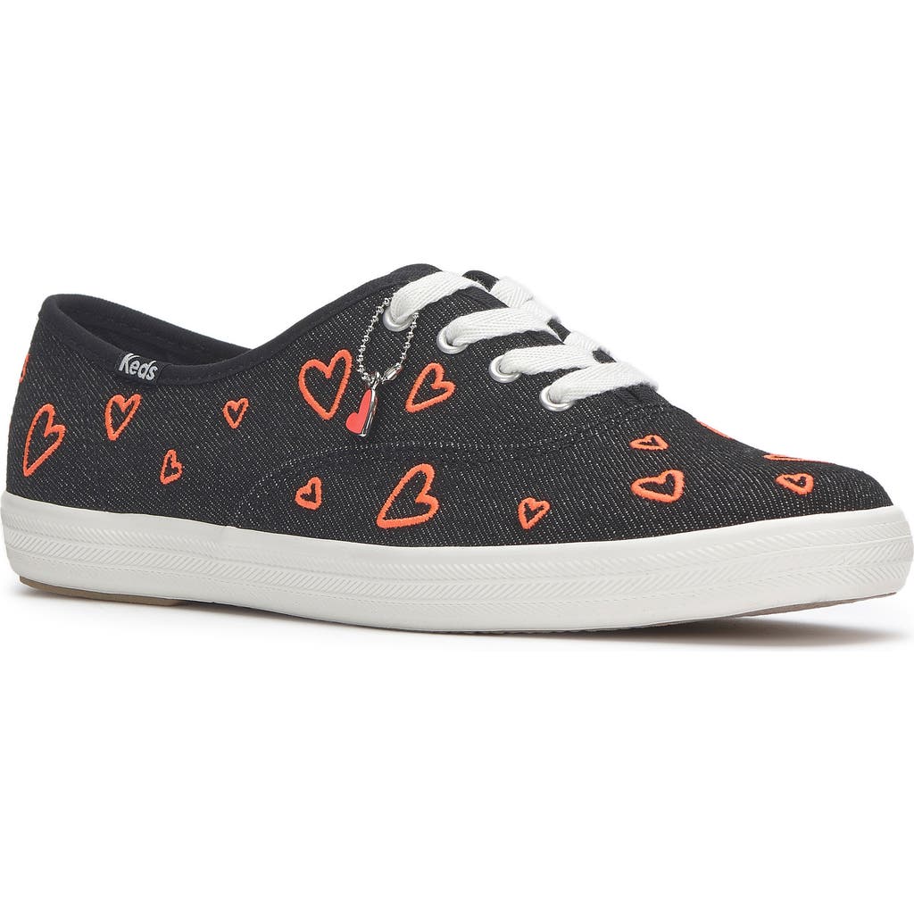 Keds ® Champion Sneaker In Black/fiery