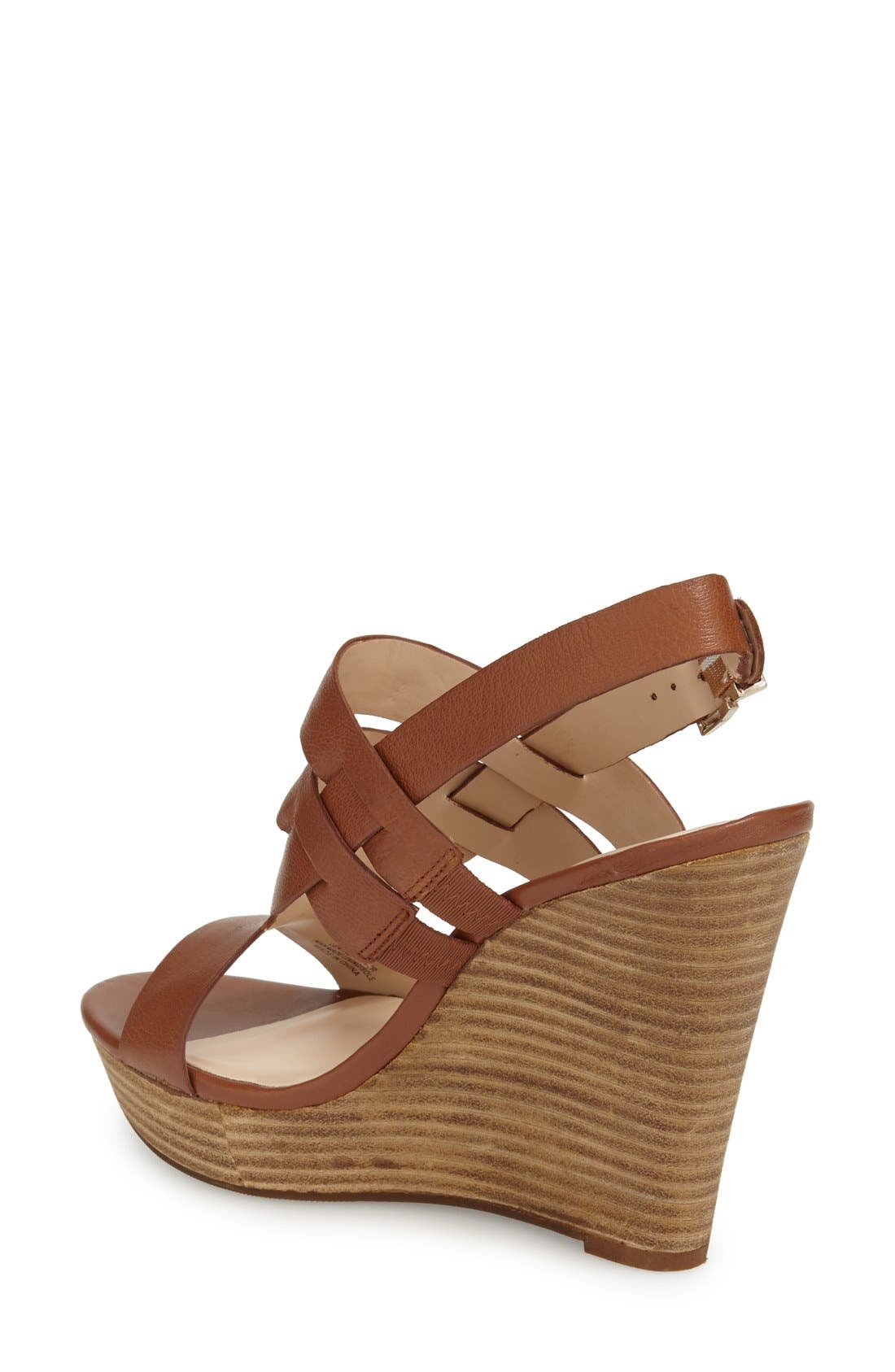 'Jenny' Slingback Wedge Sandal, Alternate, color, EQUESTRIAN TAN