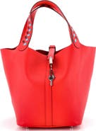Pre-Owned Hermes Picotin Lock Bag Tressage Epsom MM