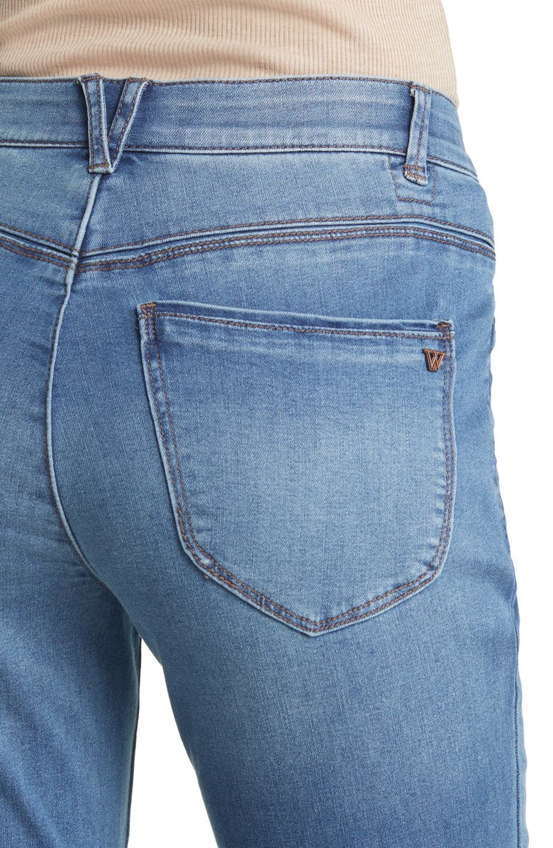 Wit & Wisdom 'Ab'Solution High Waist Itty Bitty Bootcut Jeans, Alternate, color, 