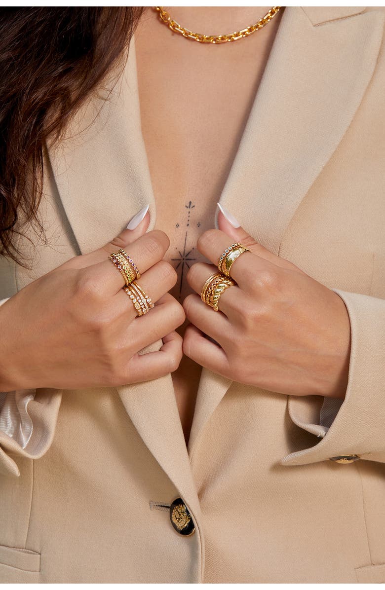 Bony Levy Liora Stackable Diamond Ring, Alternate, color, 18K Yellow Gold