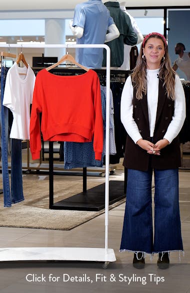 BP. Off the Shoulder Sweatshirt (Women) | Nordstrom