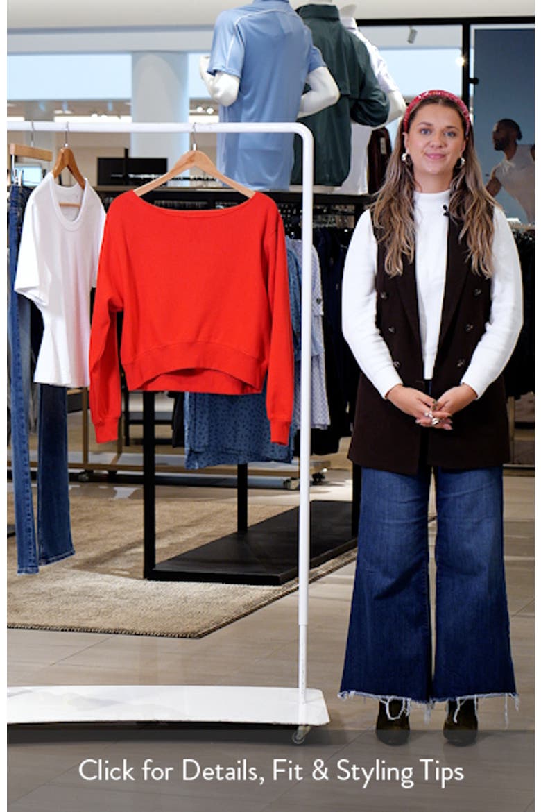 Off the Shoulder Sweatshirt video