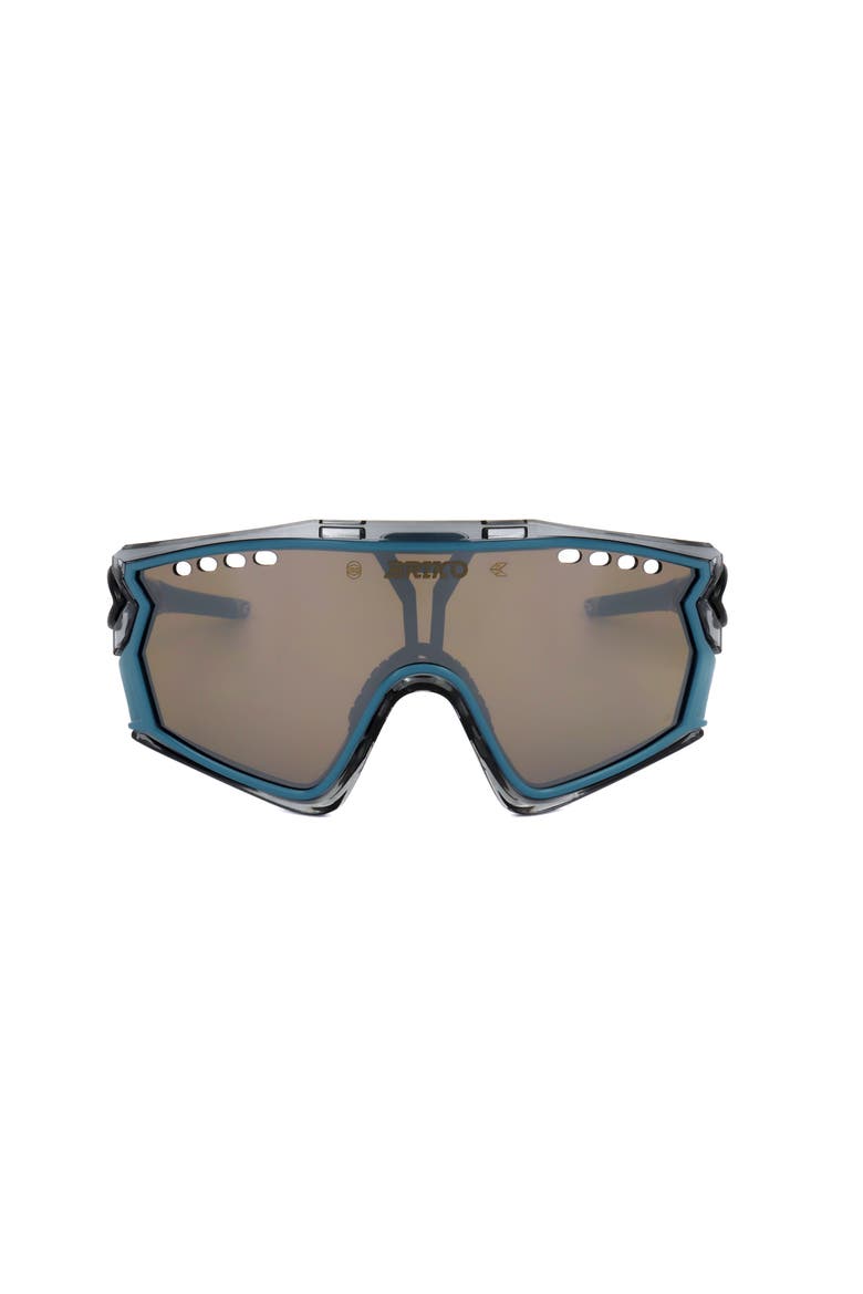 Angular Wraparound Frames, Main, color, Crystal Smoke Blu Shiny