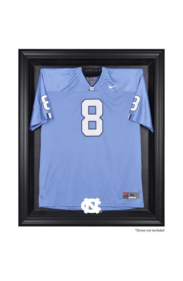 FANATICS AUTHENTIC North Carolina Tar Heels Black Framed (2015-Present Logo) Jersey Display Case, Main, color, 