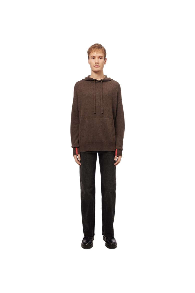 Men's Cashmere Pullover, Main, color, cocoa
