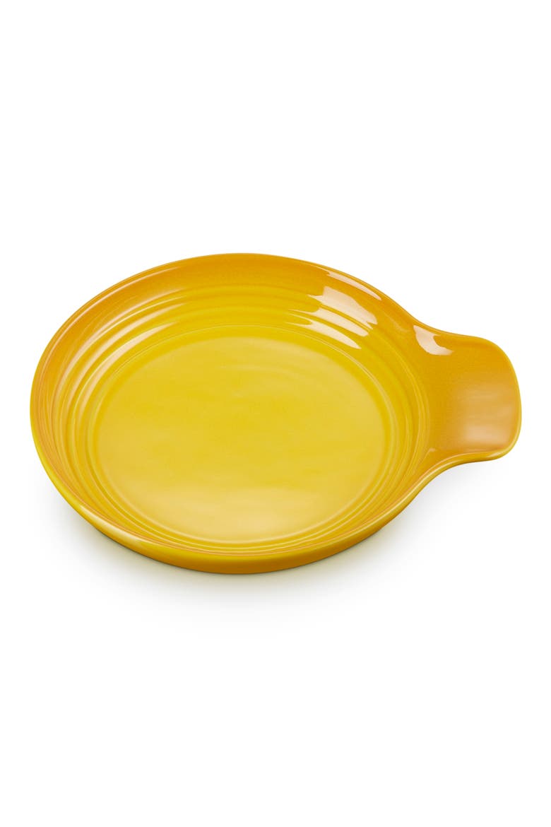 Signature Stoneware Spoon Rest, Alternate, color, NECTAR