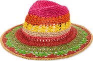 Vince Camuto Multicolor Panama Hat