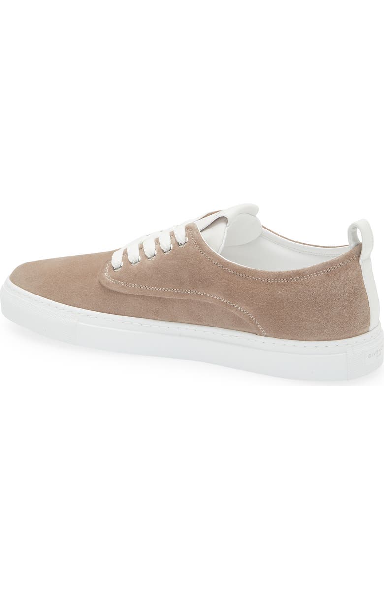 Givenchy New City Suede Sneaker, Alternate, color, Taupe