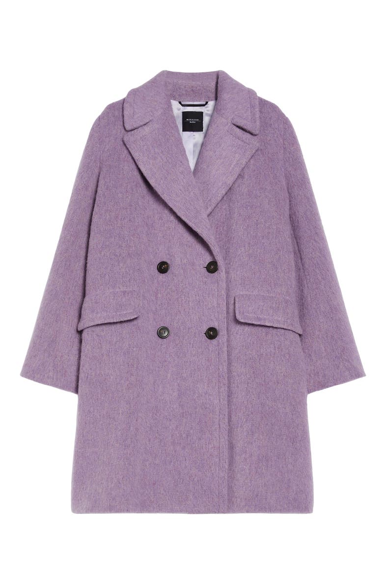 Weekend Max Mara Hello Virgin Wool Blend Coat, Alternate, color,