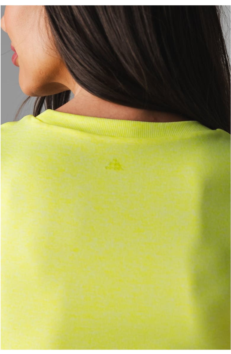 Vitality Energy Crew Tee, Alternate, color, Neon Yellow