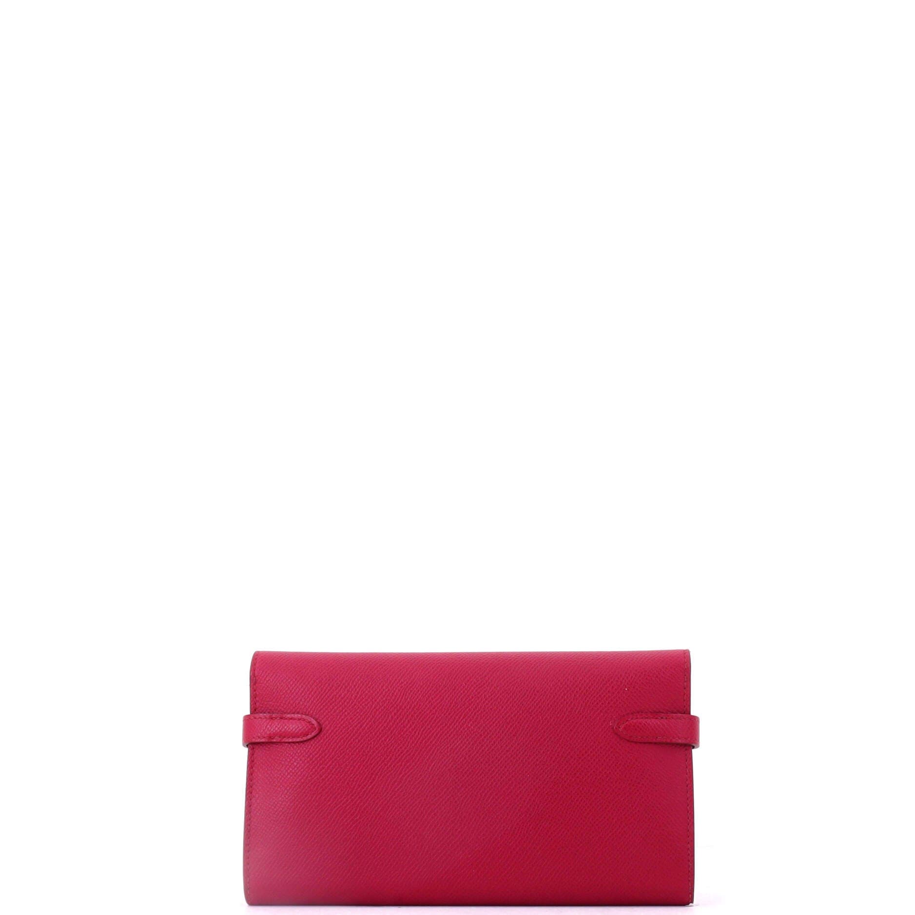 Kelly Wallet Epsom Long, Alternate, color, Red