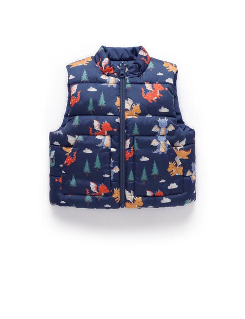 Baby Boy's Reversible Puffer Vest