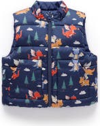 Purebaby Baby Boy's Reversible Puffer Vest