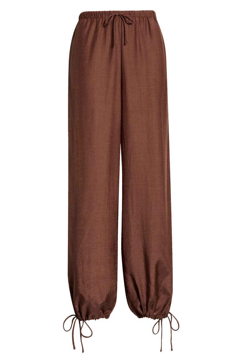 Violet Cuffed Pants, Alternate, color, BROWN