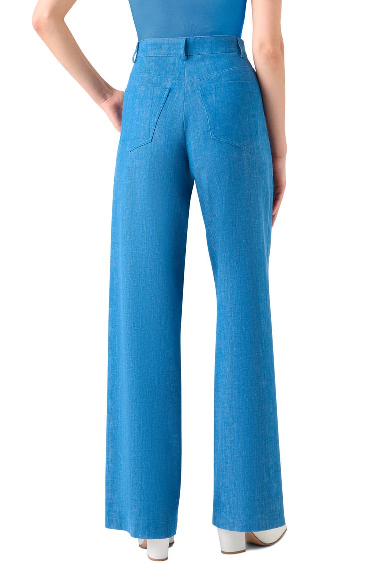 Finnian High Waist Wide Leg Jeans, Alternate, color, TWILIGHT
