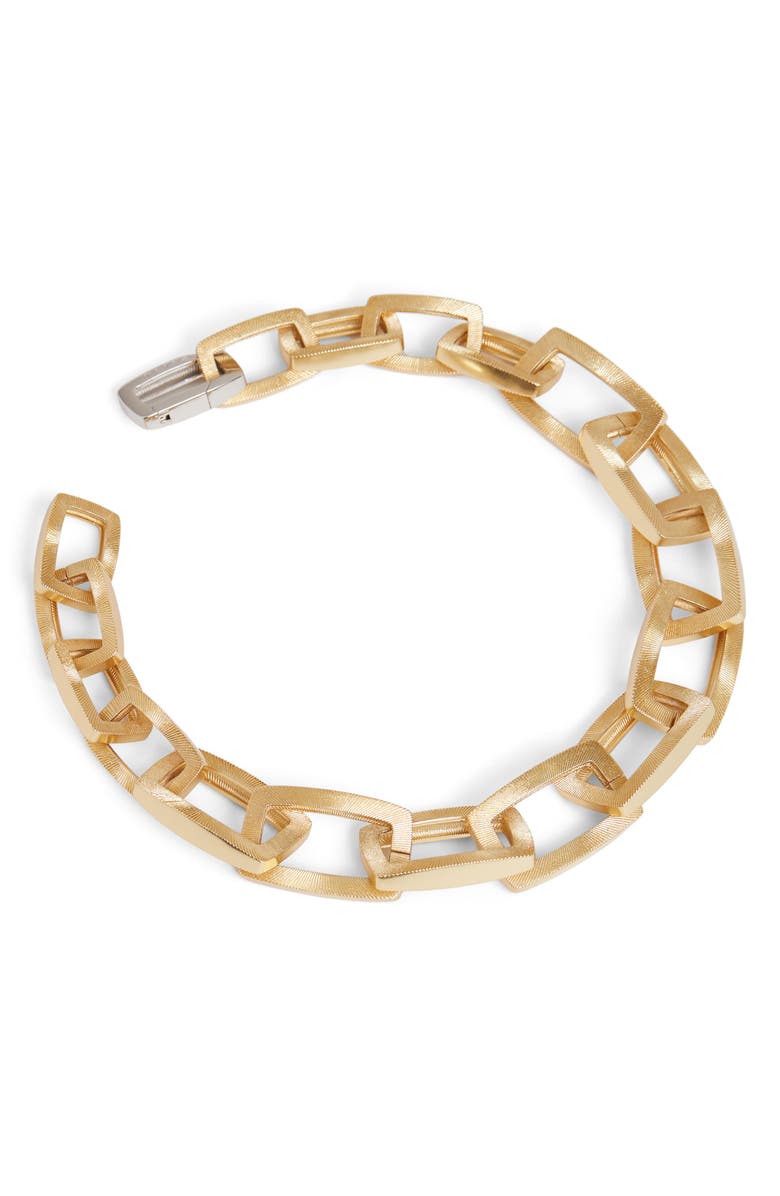 Reiss Gloria Graphic Necklace, Main, color, Gold / Silver Tone