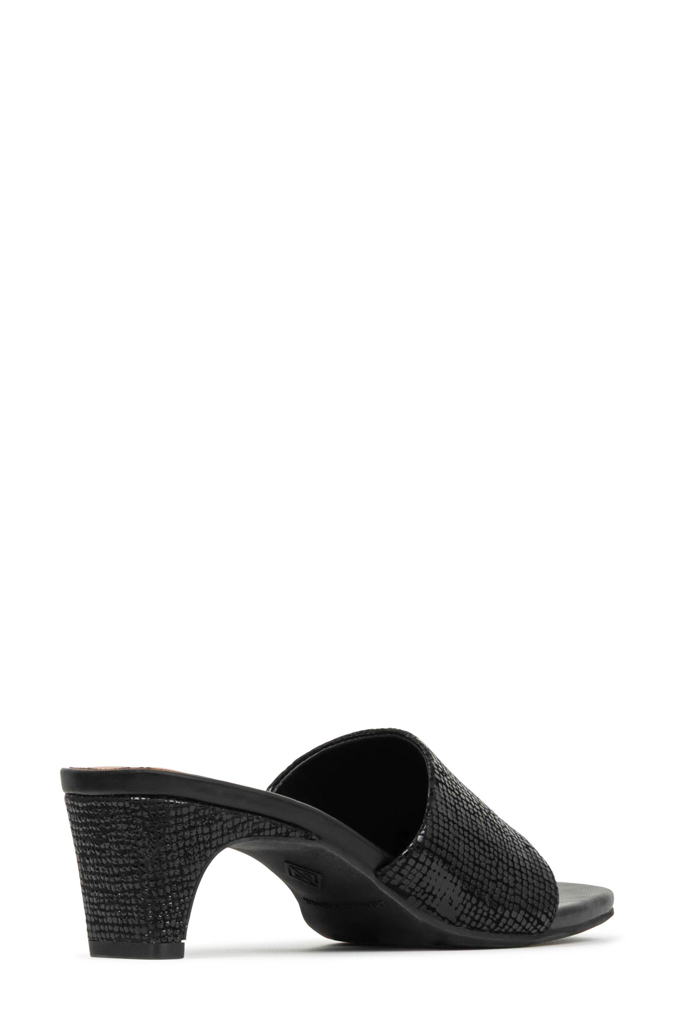 Donald Pliner Farrah Toe Loop Sandal, Alternate, color, Black