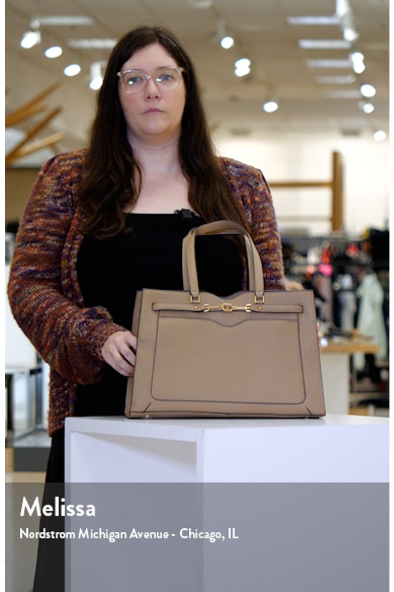 Loraine Leather Box Tote video