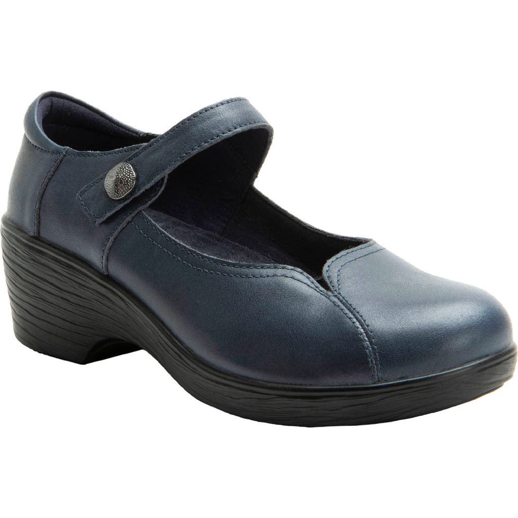 Alegria By Pg Lite Saylar Sunburst Mary Jane Clog In Blue