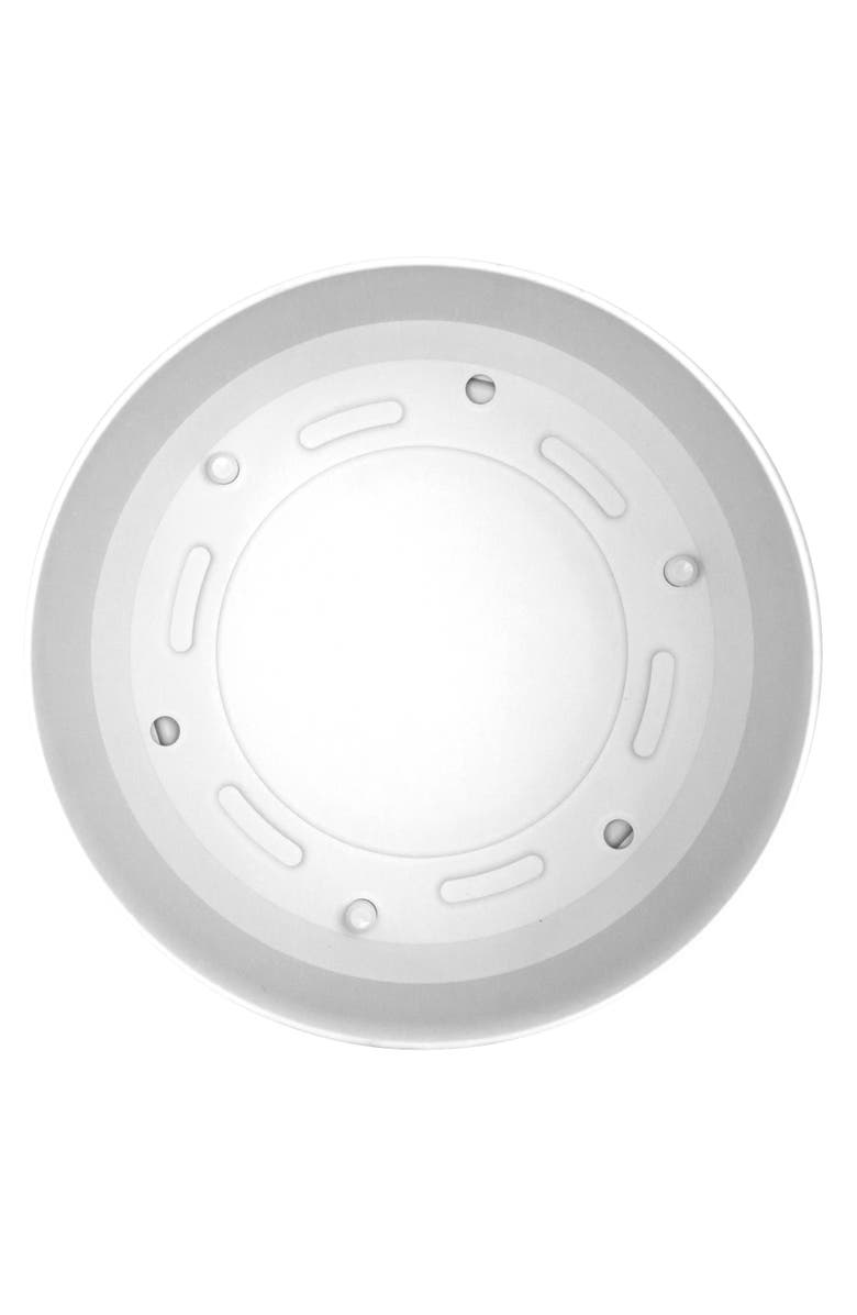 Bloem Mathers 5W x 7H Inch Round Gardening Planter with Saucer Tray, White, Alternate, color, White