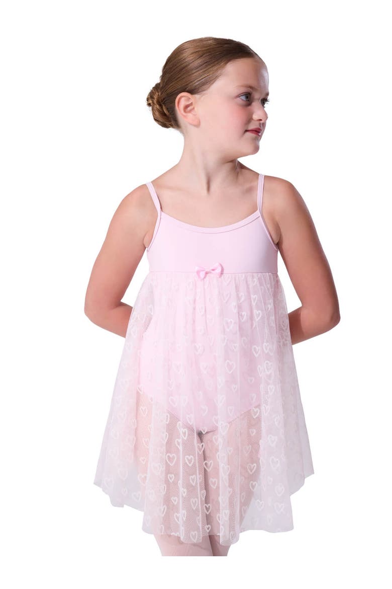 Baby Doll Ballet Dress Heart, Main, color, light/pastel pink