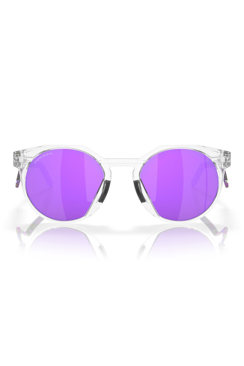 HSTN 52mm Irregular Sunglasses, Main, color, VIOLET