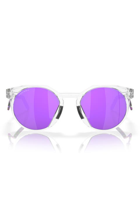 HSTN Metal 52mm Prizm™ Round Sunglasses