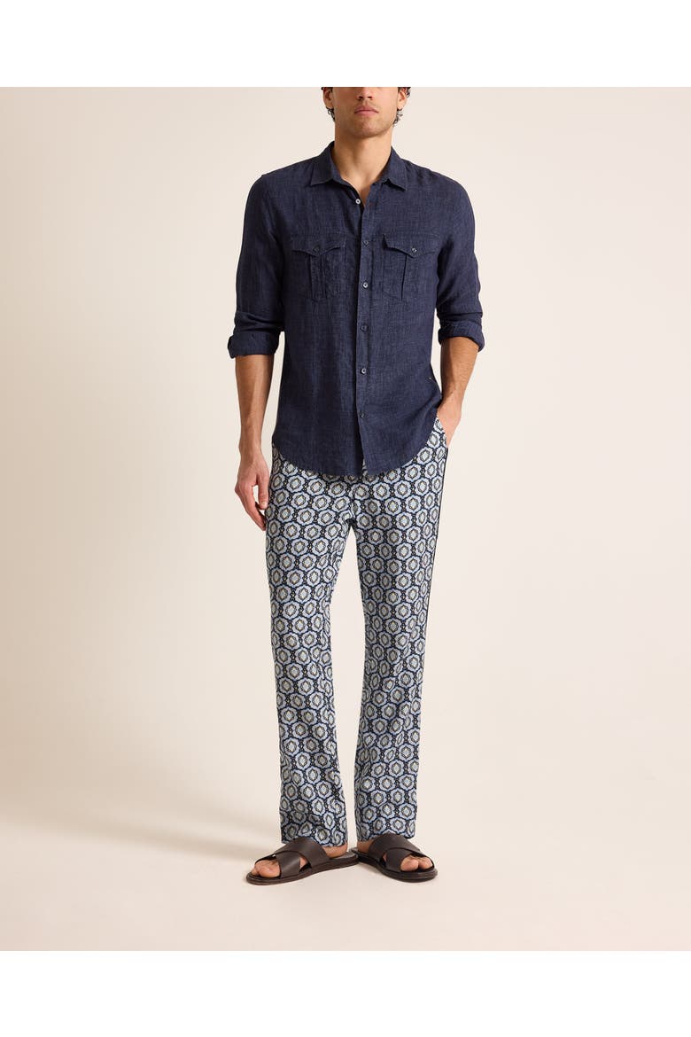Alfred Relaxed Fit Trouser, Main, color, NIGHT IRIS