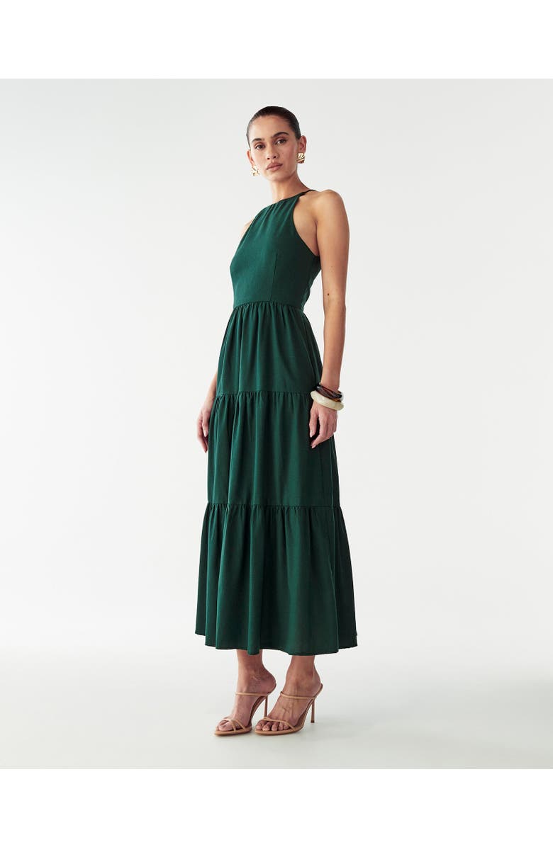 WILLA Aquila Maxi Dress, Alternate, color, Emerald