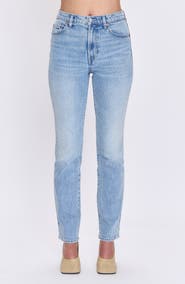 Pistola Bri High Waist Ankle Straight Leg Jeans