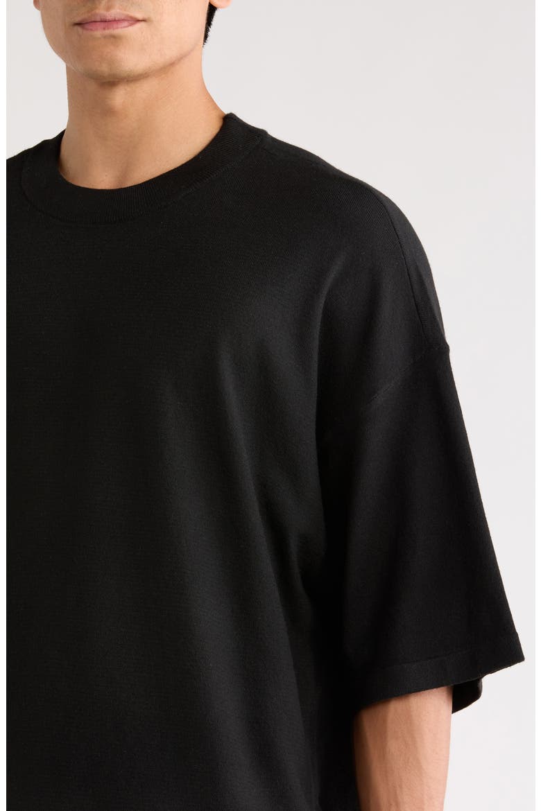Soft Knit Crewneck T-Shirt, Alternate, color, VINTAGE BLACK