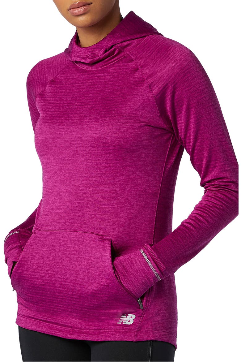 NB Heat Grid Hoodie, Main, color, MOUNTTLH